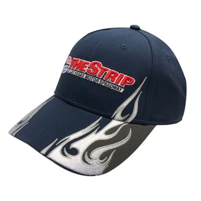 The Strip Gray White Flame Hat
