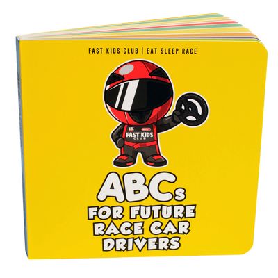 ABC Book for Future Race Car Driver