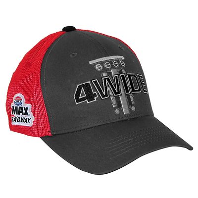 zMAX 4-Wide Tree Fitted Gray Hat